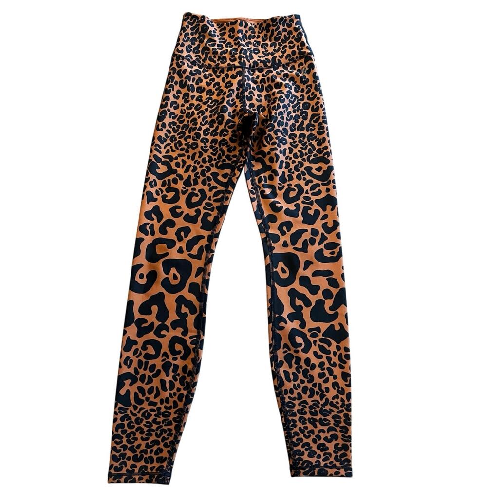 Good American‎ Leopard Print Compression Leggings - Size 0 (XS)
